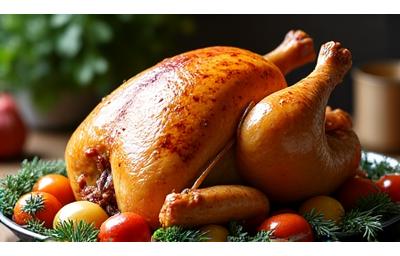 Roasted chicken with herbs and root vegetables